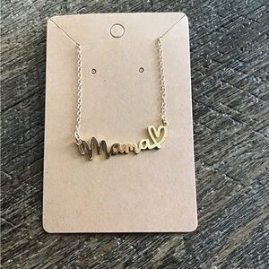 Gold Mama Necklace